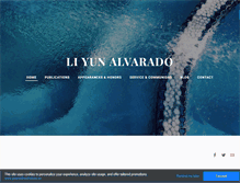 Tablet Screenshot of liyunalvarado.com